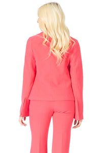 Queen Double Breasted Peaked Lapel Jacket CHERRY Vertigo 