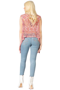 Hankerchief Tank Sweater Top Vertigo