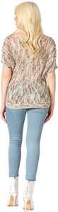 Crochet Yoke Coverup Top With Fringe Vertigo