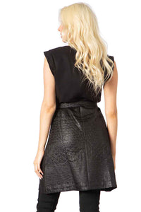 Brush Woven Jacquard Quilted Dress Vertigo 