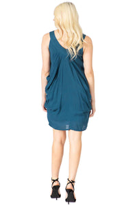 V-Neck Sleeveless Oversized Dress Vertigo 
