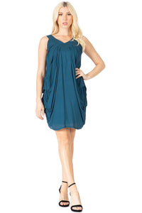 V-Neck Sleeveless Oversized Dress Vertigo 