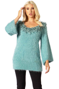 Eccentric Loop Fringe Sweater Vertigo