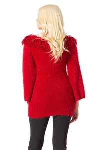 Eccentric Loop Fringe Sweater Vertigo