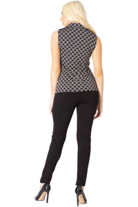 Logo Print Collared Button Up Vertigo 