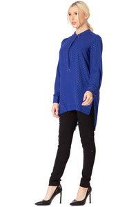Long Sleeve Polka Dot Blouse Vertigo 