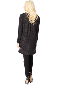 Long Sleeve Polka Dot Blouse Vertigo 