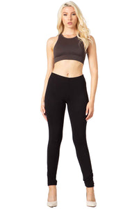 Ponte Ankle Hem Leggings Vertigo