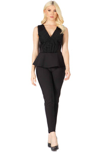 Lovesome Peplum Top Vertigo Collection