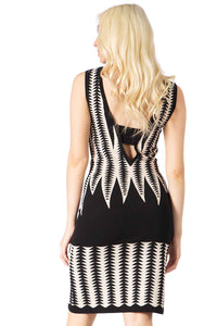 Flame Thrower Sweater Dress Vertigo Collection