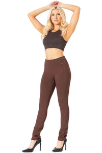 Seamed Stretch Ponte Leggings Vertigo 