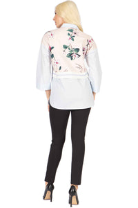 Napoleon Button Down Menswear Shirt Vertigo 