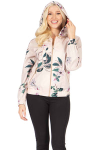 Mauve Garden Hooded Jacket Vertigo Collection