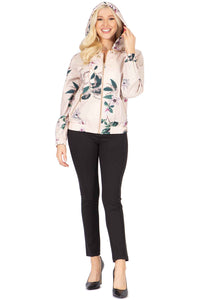 Mauve Garden Hooded Jacket Vertigo Collection