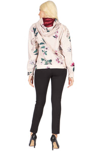 Mauve Garden Hooded Jacket Vertigo Collection