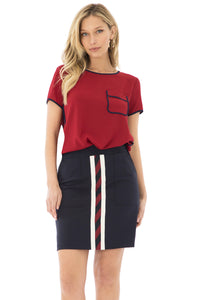 Clara Collegiate Mini Skirt Vertigo