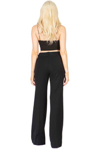 Mid Rise Vertigo Buckled Trousers Vertigo 