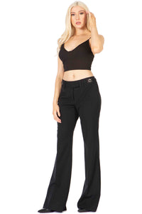 Mid Rise Vertigo Buckled Trousers Vertigo 