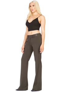 Mid Rise Vertigo Buckled Trousers Vertigo 