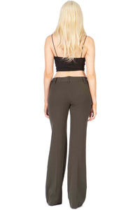 Mid Rise Vertigo Buckled Trousers Vertigo 