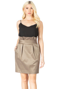 Majestic Sateen Suit Skirt Vertigo Collection