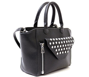 Tabitha Studded Satchel Vertigo