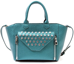 Tabitha Studded Satchel Vertigo