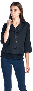 Wide Sleeved Cropped Blazer Vertigo 