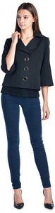Wide Sleeved Cropped Blazer Vertigo 