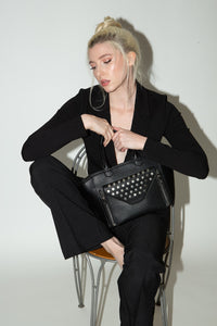 Tabitha Studded Satchel Vertigo