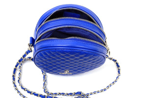 Mario Quilted Canteen Crossbody Bag Vertigo